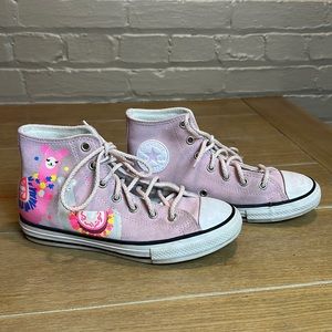 Converse high-top suede Llama 🦙 Sneakers Sz 2.5